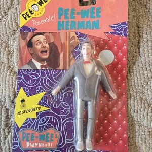 Matchbox Pee-wee Herman Poseable Figure New In Package